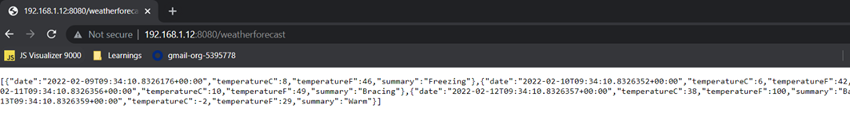 Running Asp.net Core In Linux system(Alpine Linux Distribution) using docker